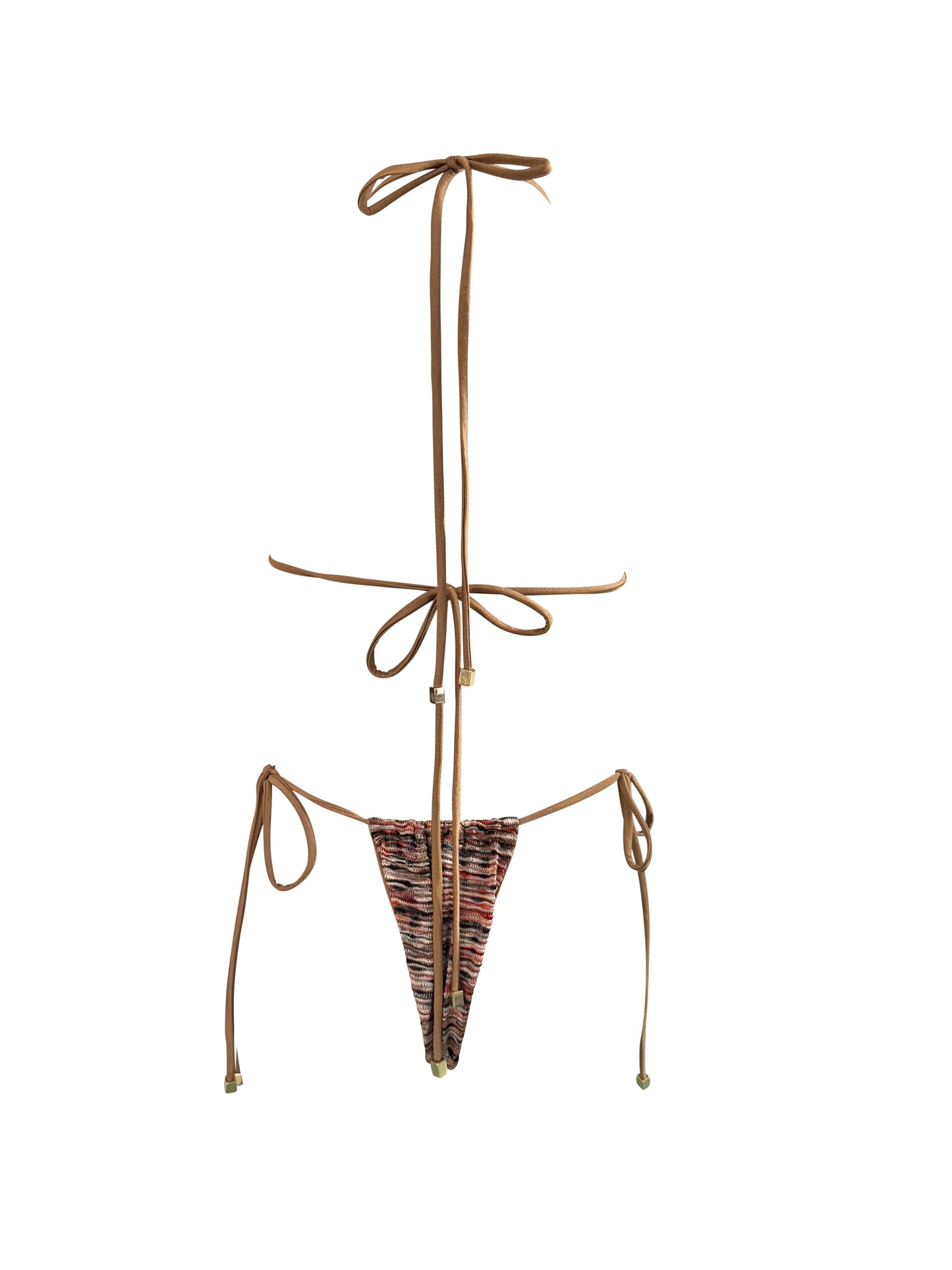 TRIANGLE KNIT MIRCO BIKINI