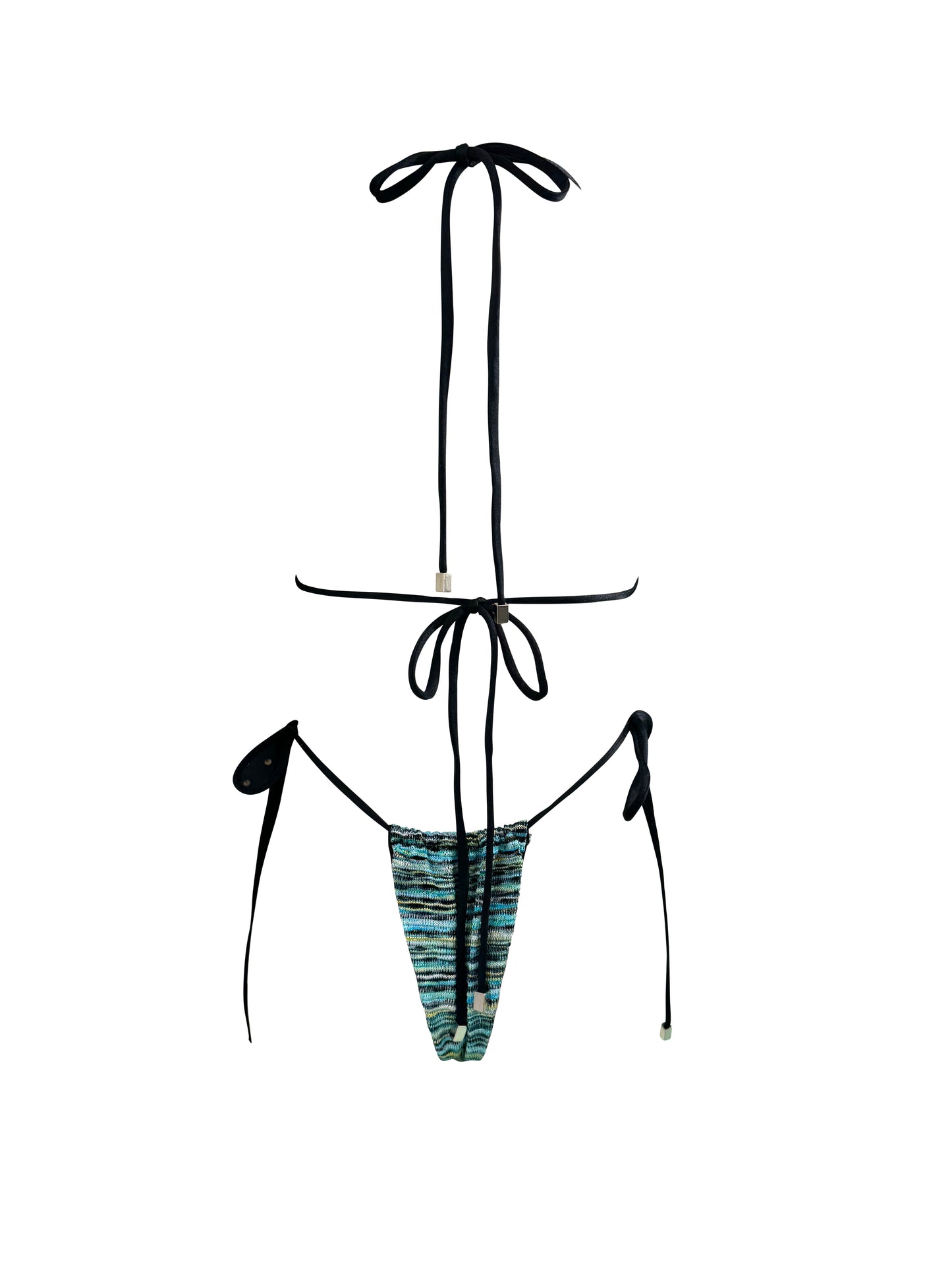 TRIANGLE KNIT MIRCO BIKINI